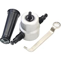 igemy Ultimate Multifunción Nibbler metal doble broca fresadora herramienta de corte de sierra plata